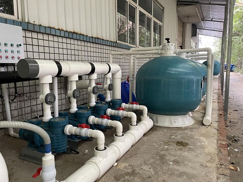 健身房采用91麻豆电影在线观看循环水泵