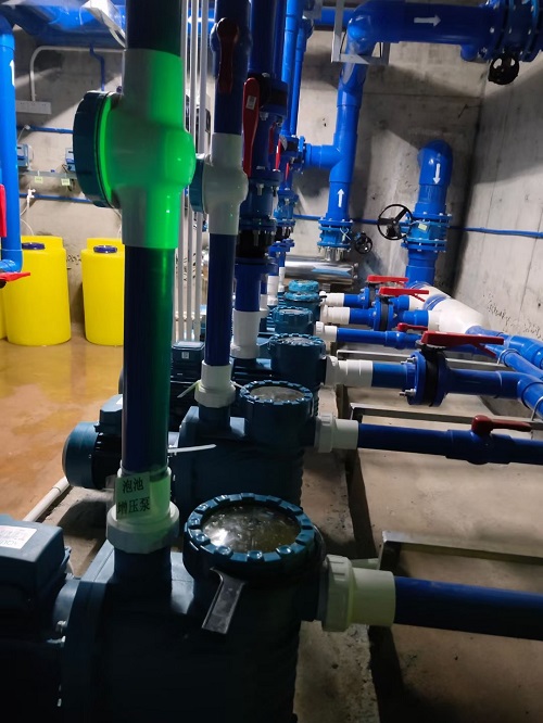 循环水泵、过滤砂缸
