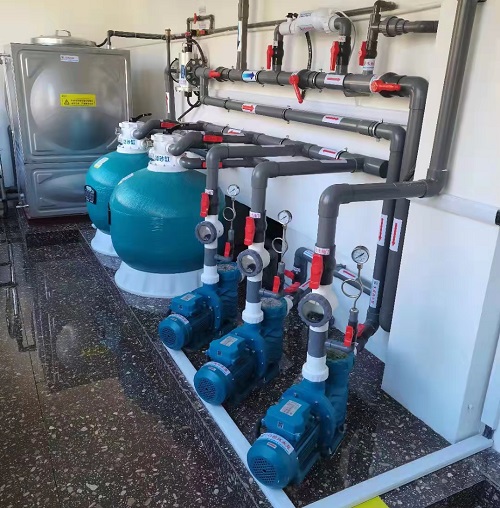 91麻豆电影在线观看过滤砂缸、循环水泵、中压紫外线等麻豆三级高潮性爱片处理设备